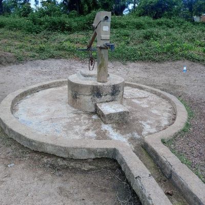 This is a village hand pump 